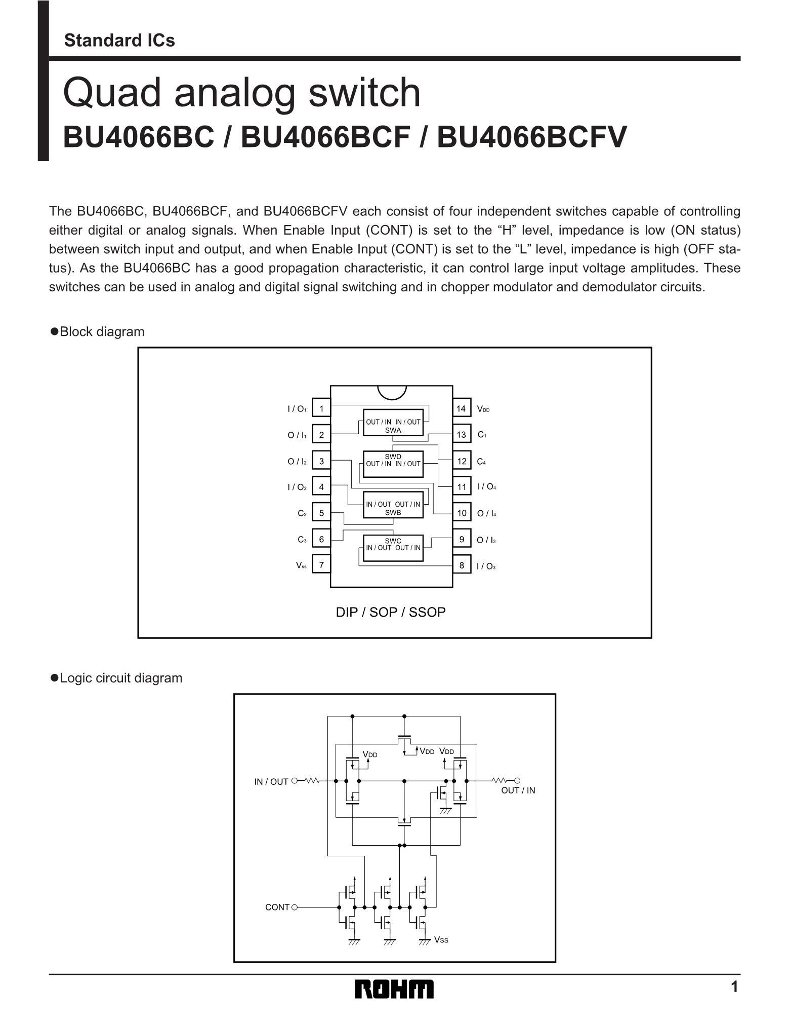 BU4066BC's pdf picture 1