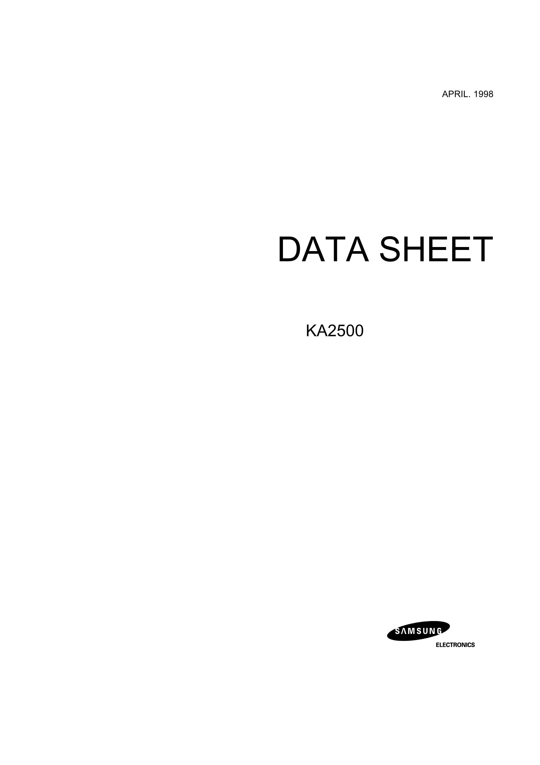 KA2580A's pdf picture 1