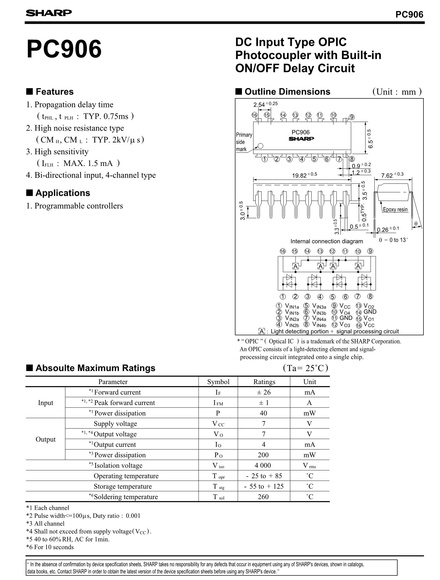 PC900656P1VWR2's pdf picture 1