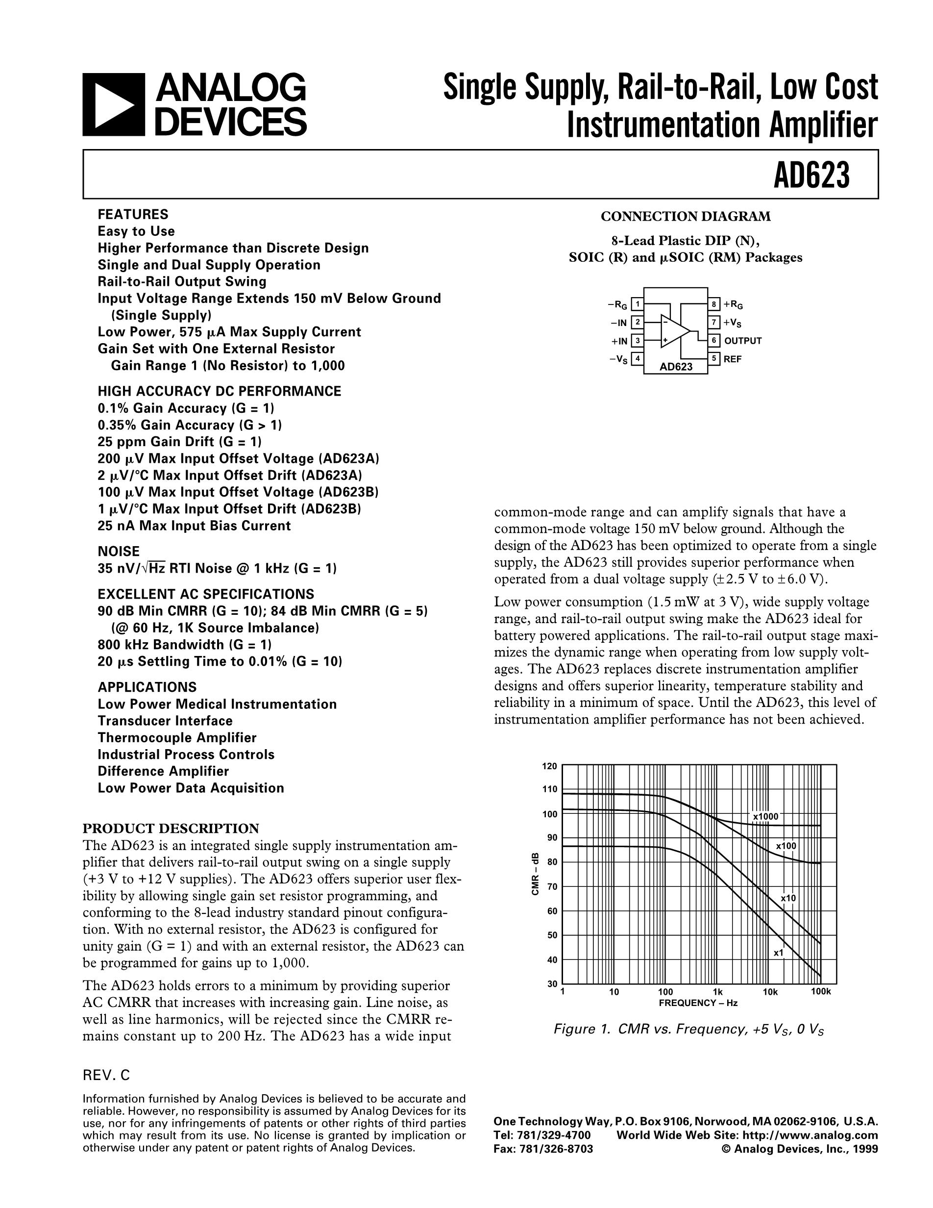 AD620BR-REEL7's pdf picture 1