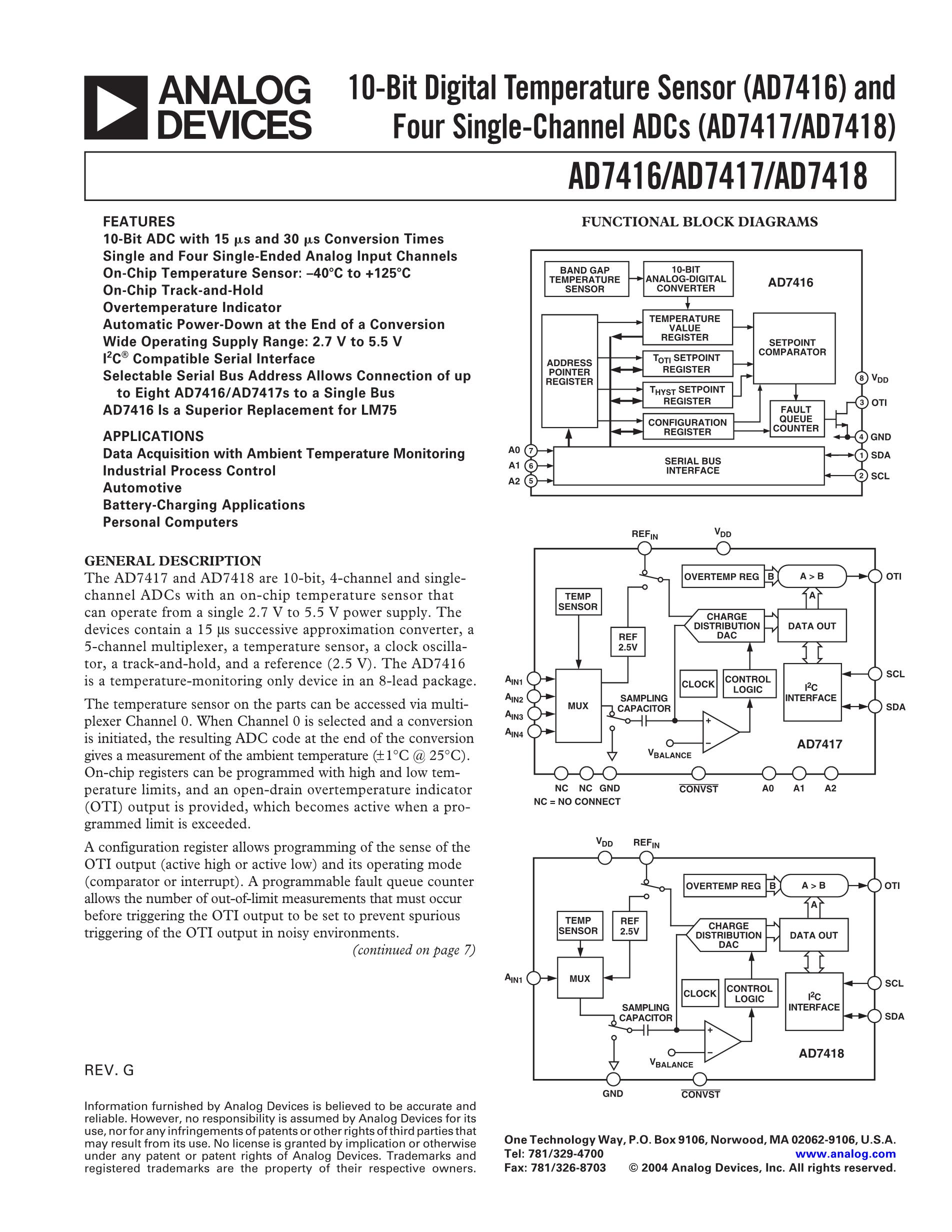 AD7400AYNSZ's pdf picture 1