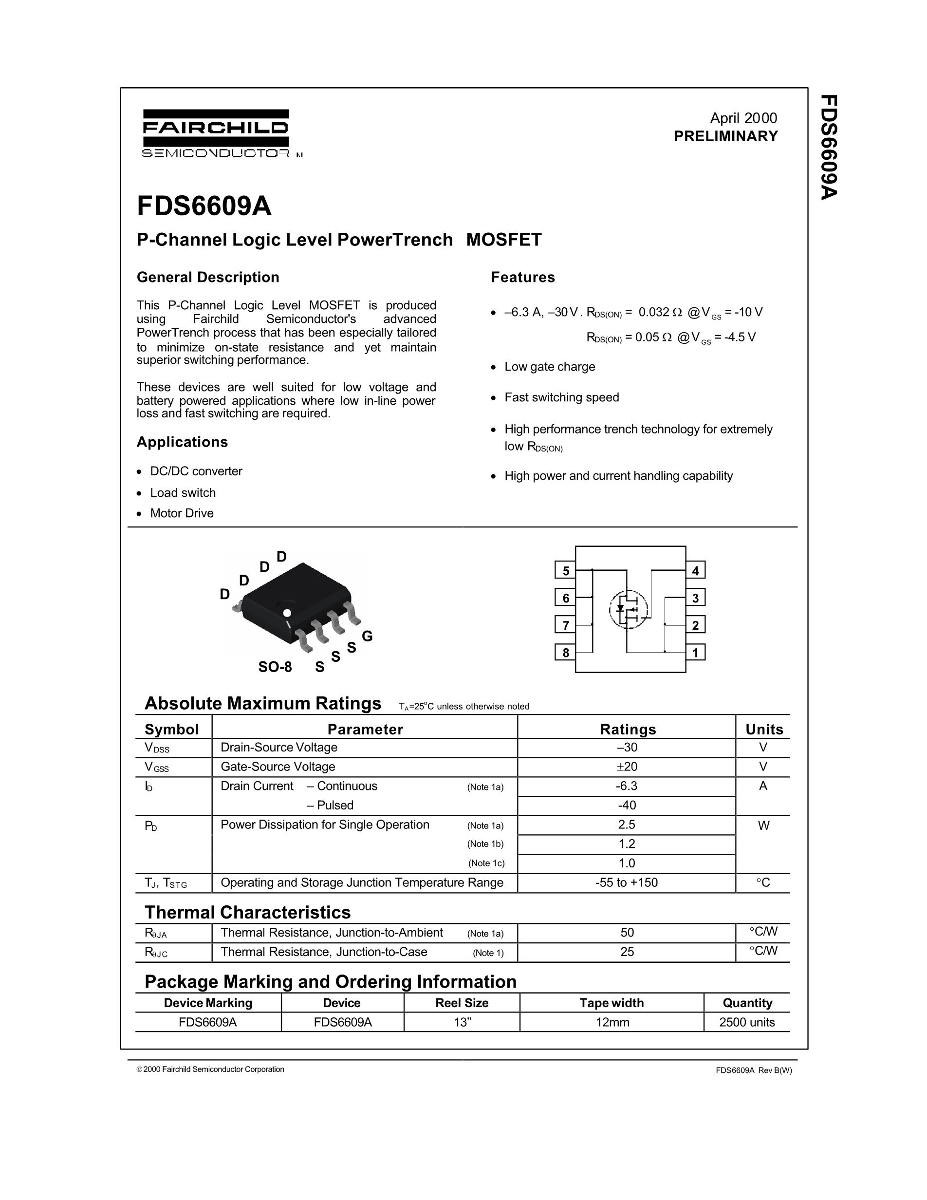 FDS6910's pdf picture 1