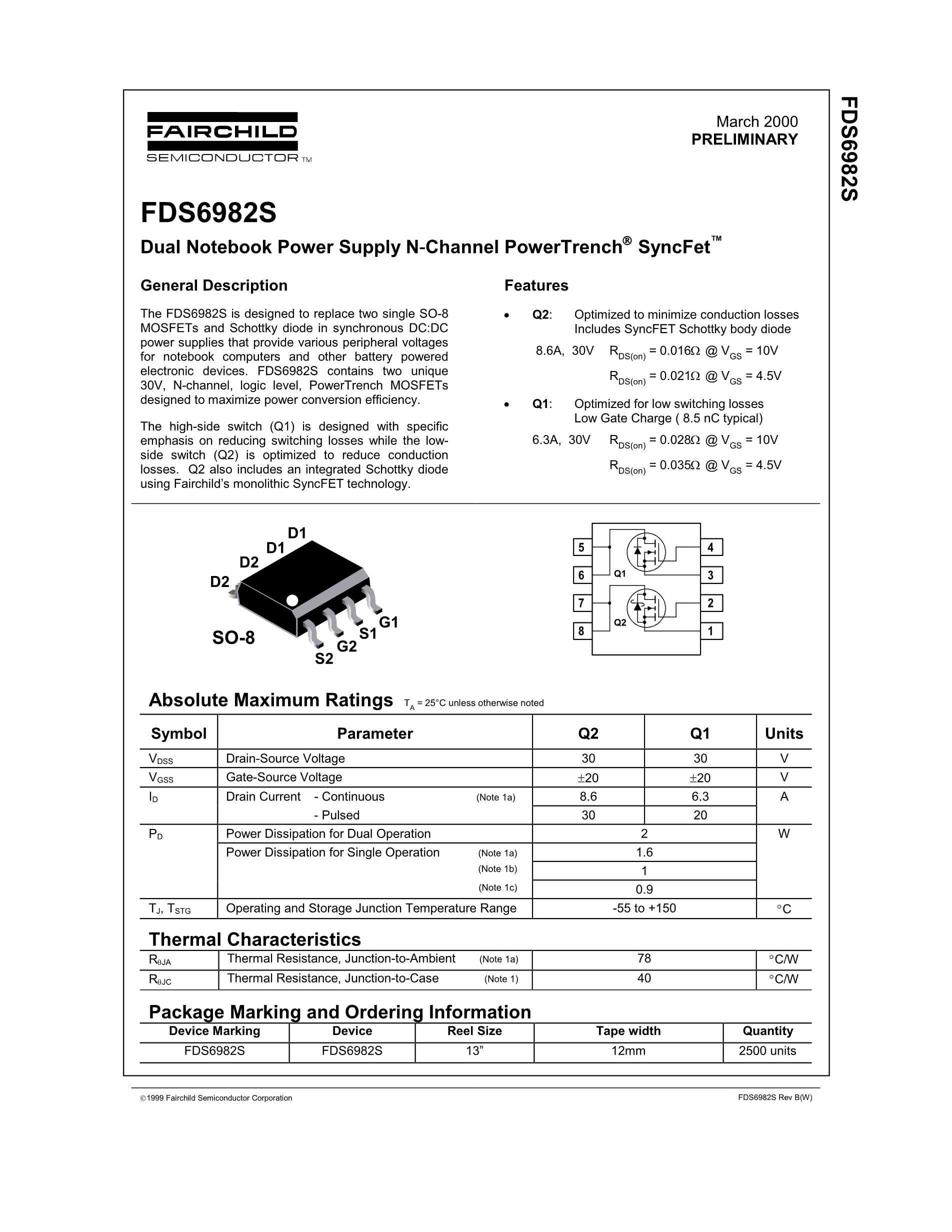 FDS6982S's pdf picture 1