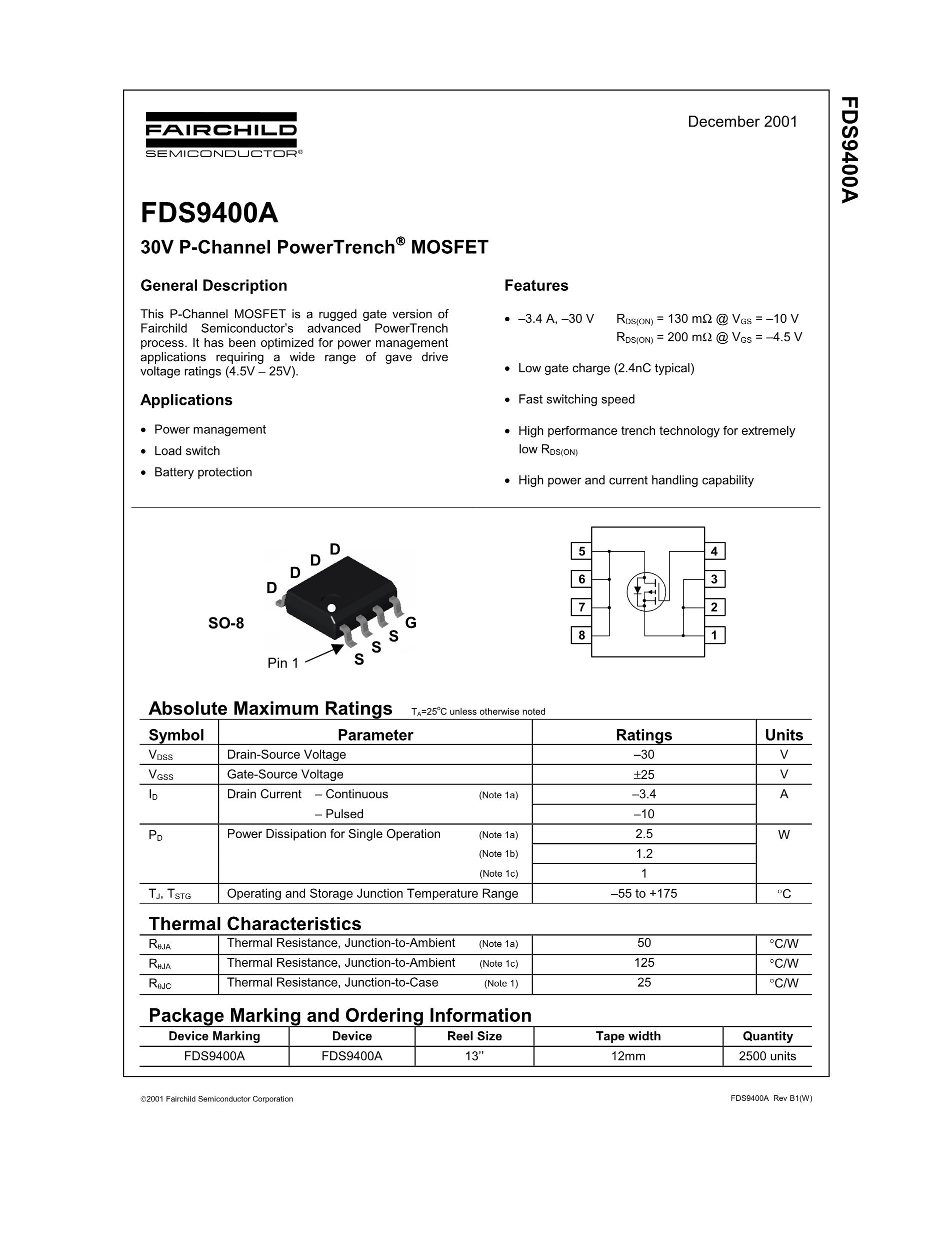 FDS9926A's pdf picture 1