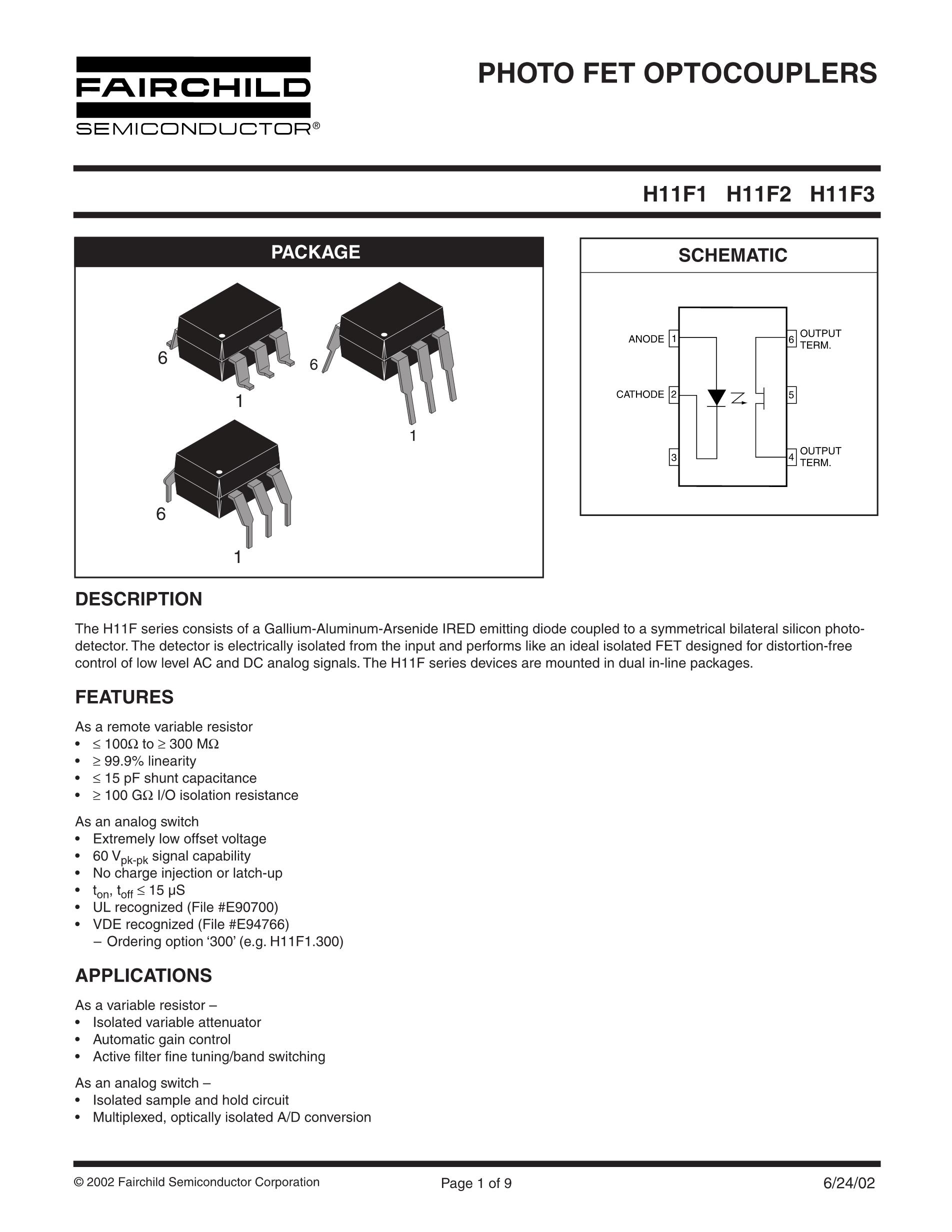 H11FX9003's pdf picture 1