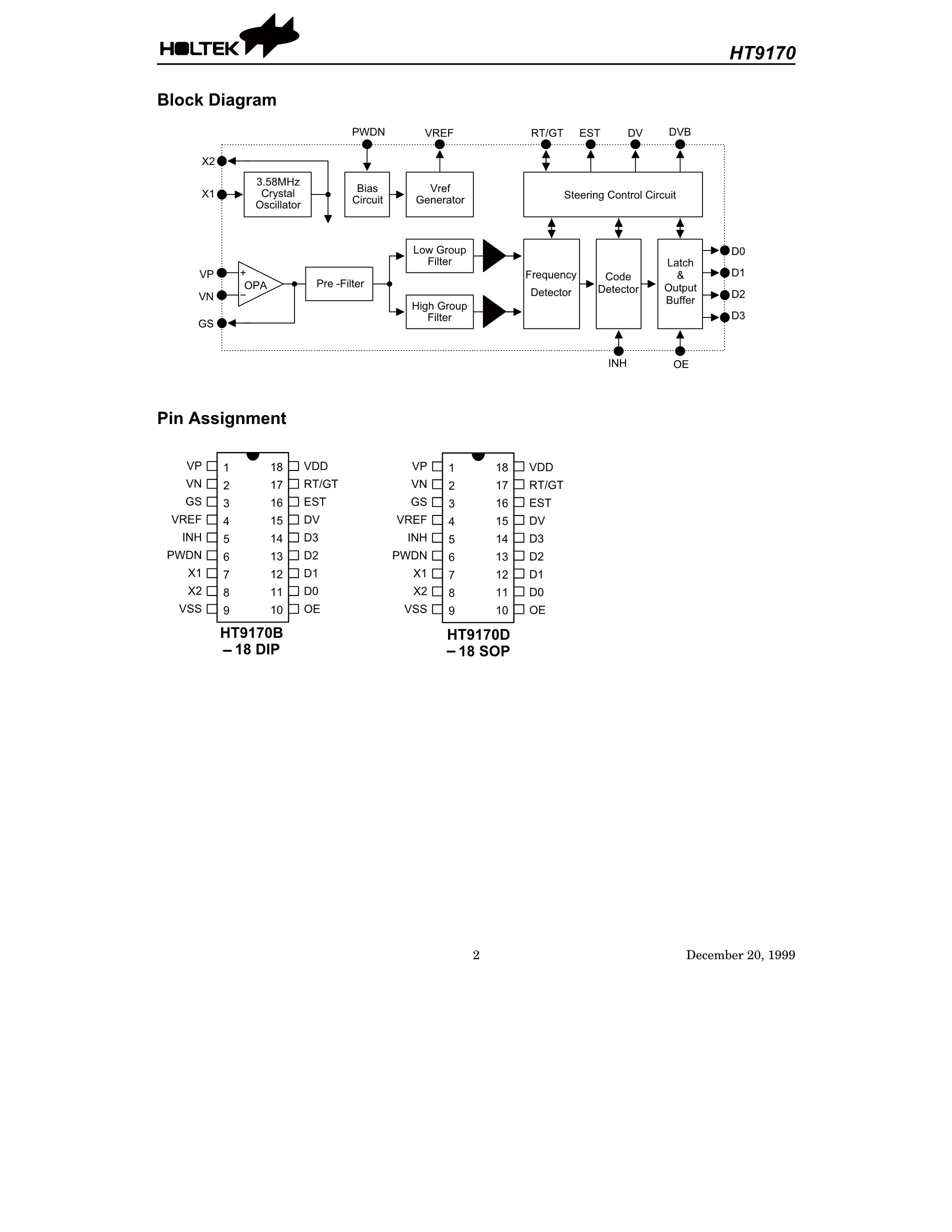 HT9170C's pdf picture 2