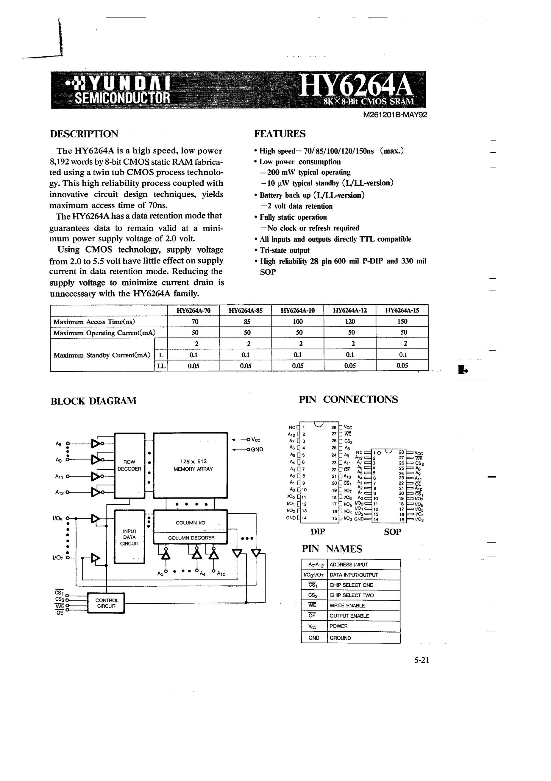HY62WT081ED70's pdf picture 1