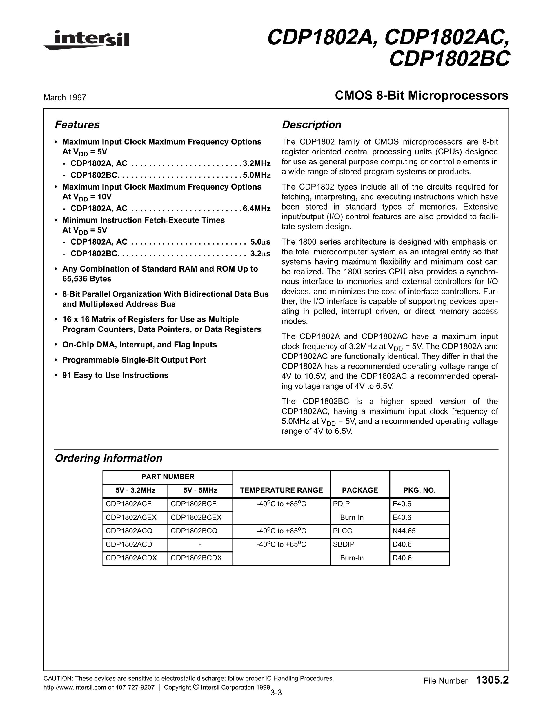 CDP1822CD's pdf picture 1