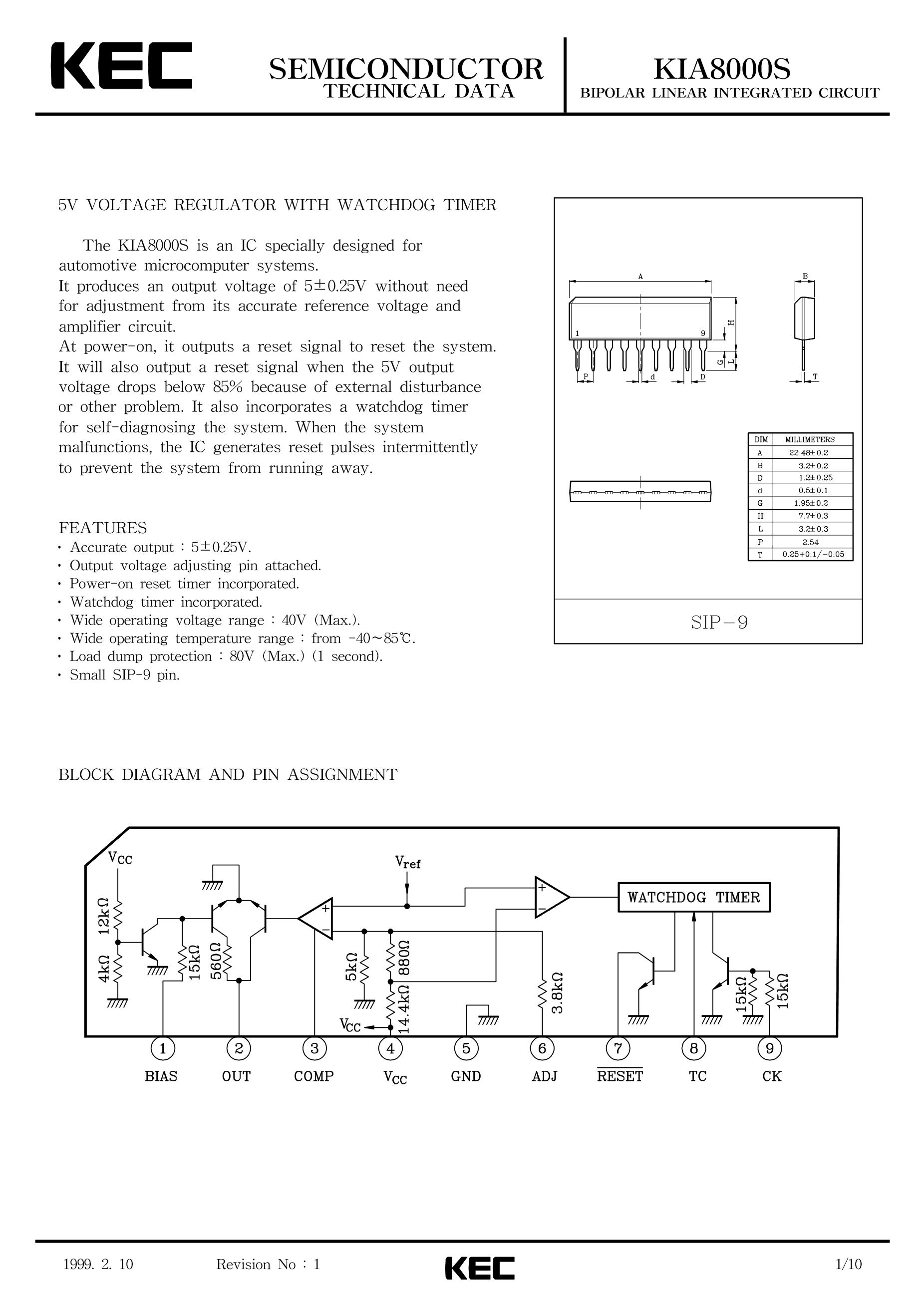 KEC SEMICON 2N5401S-RTK/P's pdf picture 1