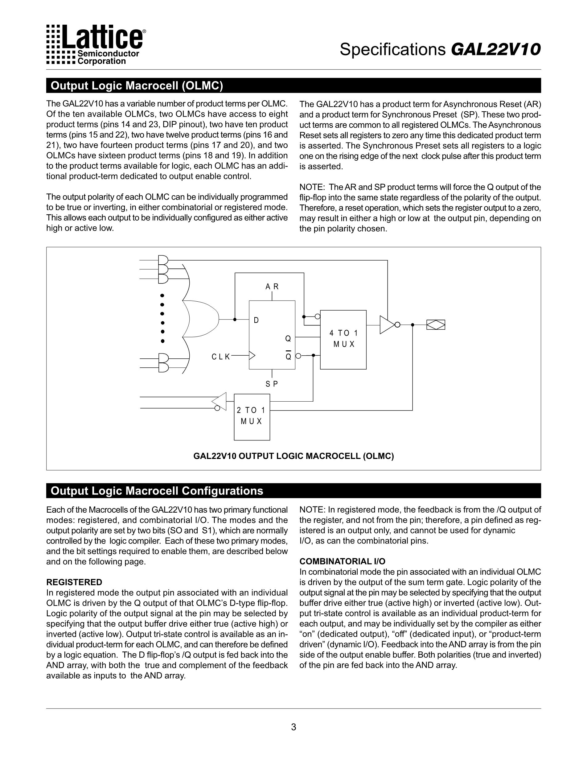 GAL22V10D-5LJ's pdf picture 3