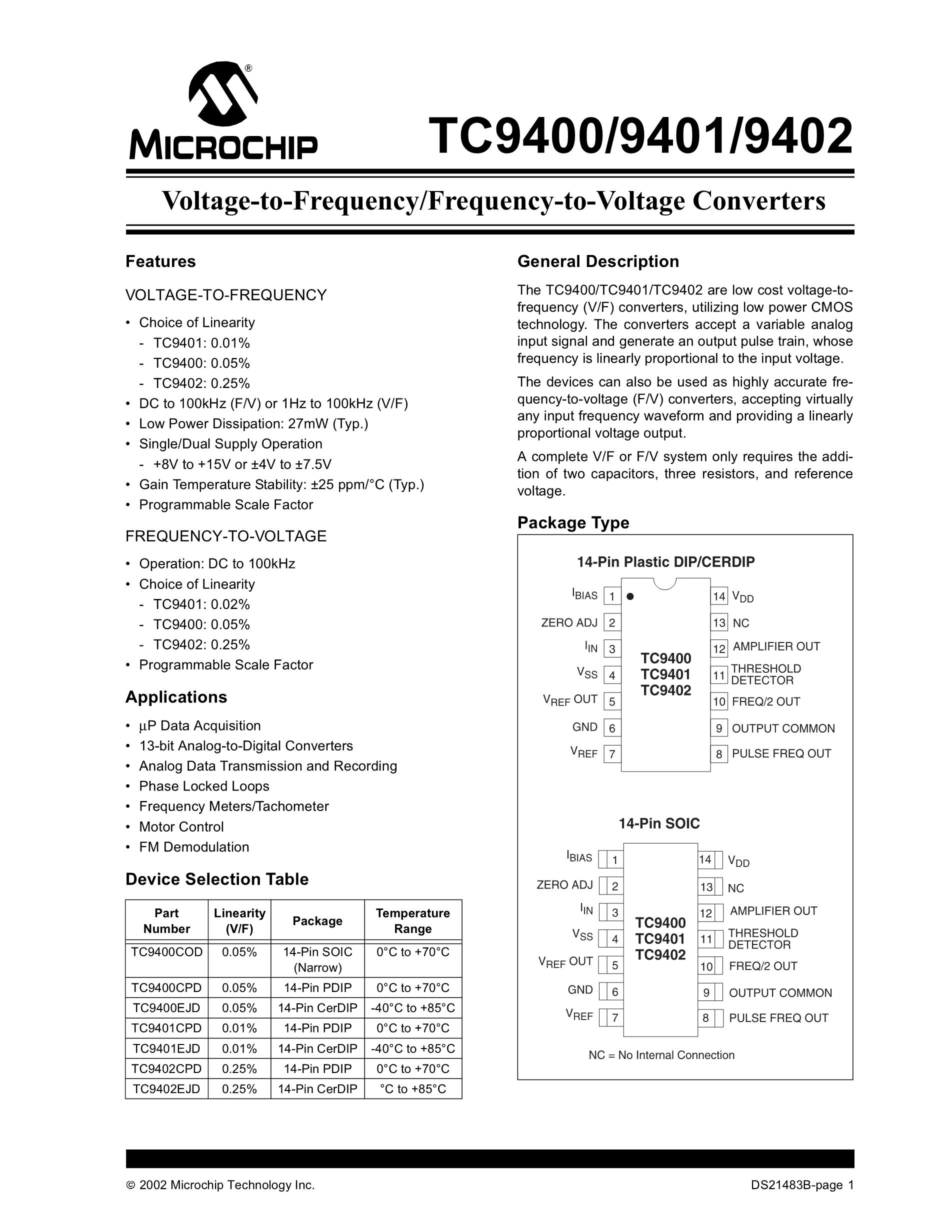 TC94A20F-010's pdf picture 1