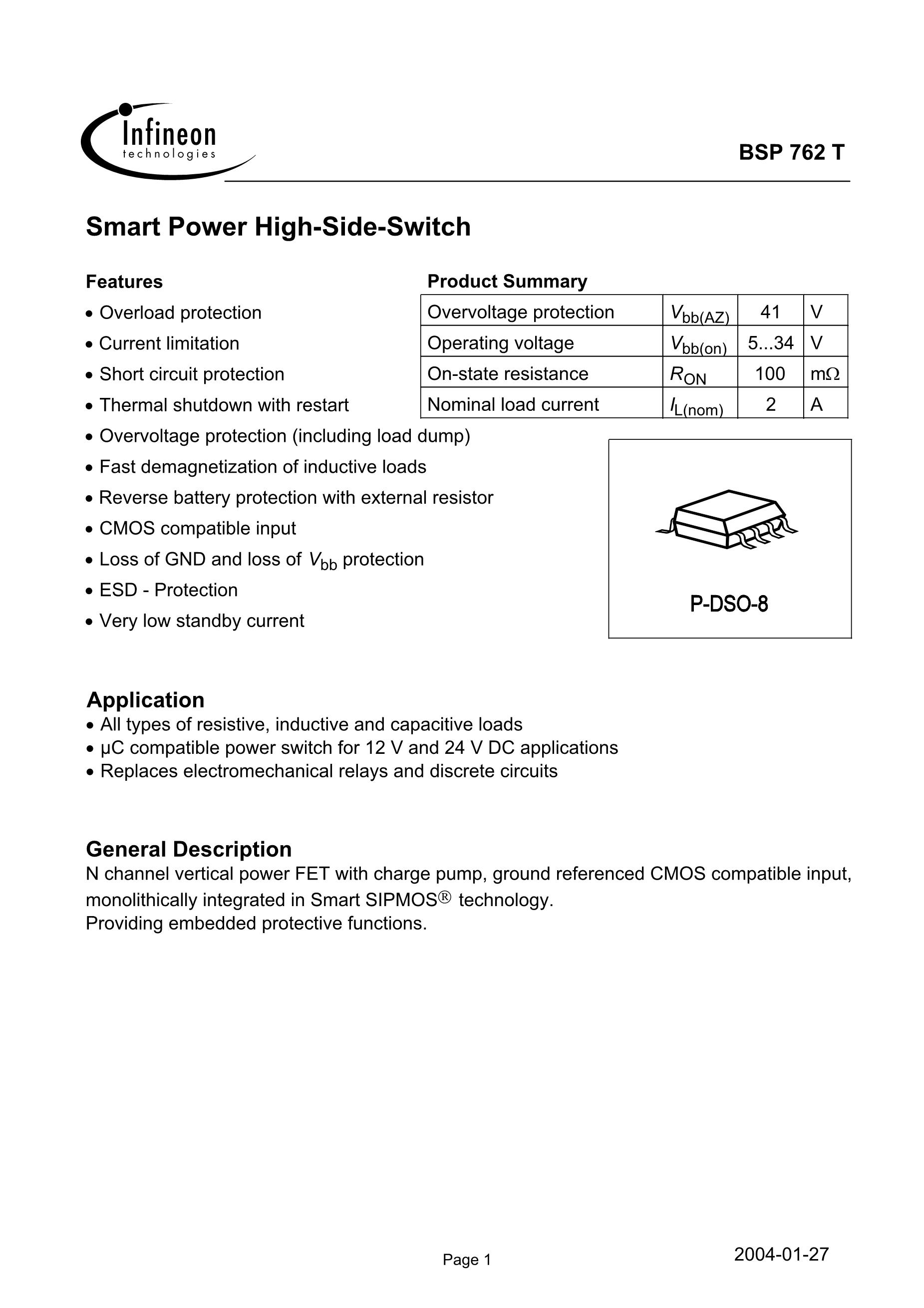 BSP752RXUMA2's pdf picture 1