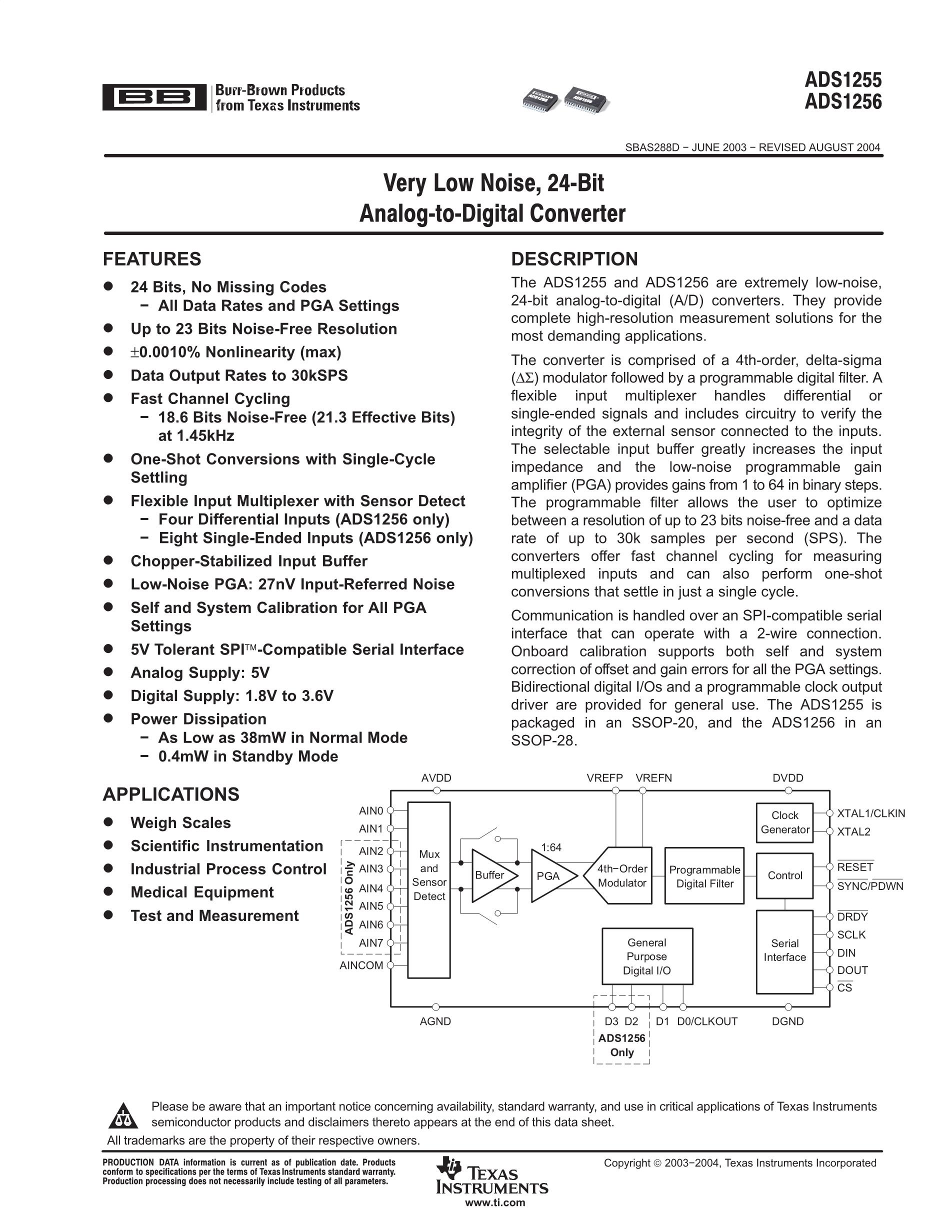 ADS1292RIPBS's pdf picture 1