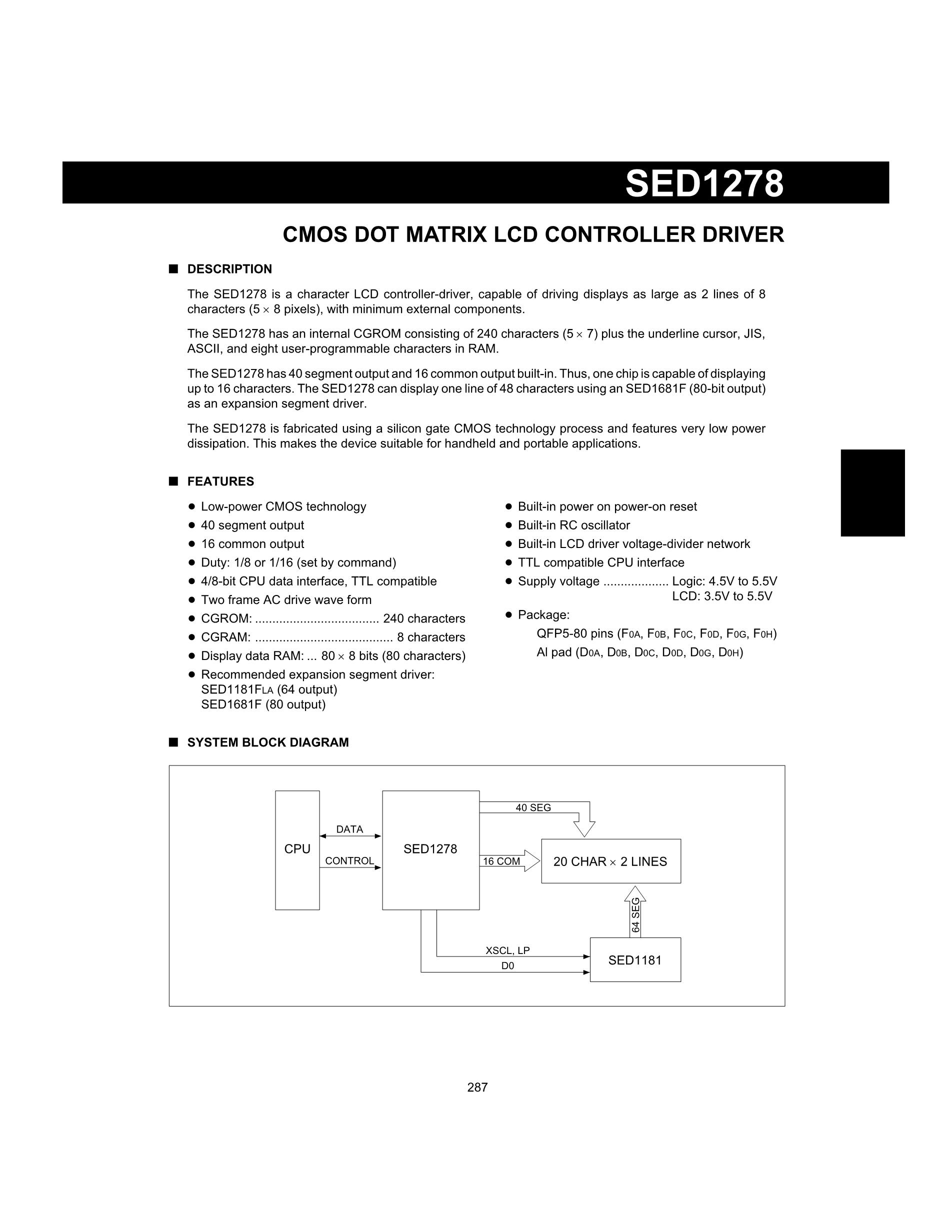 SED1630F0A's pdf picture 1