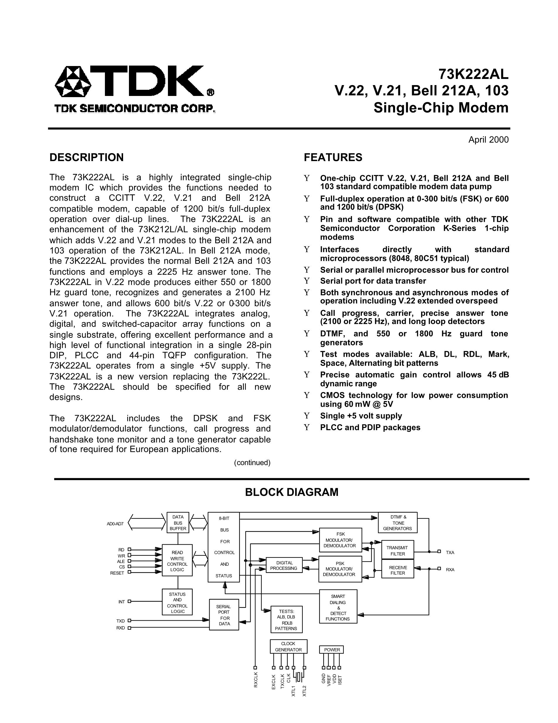 73K222SL-IP's pdf picture 1
