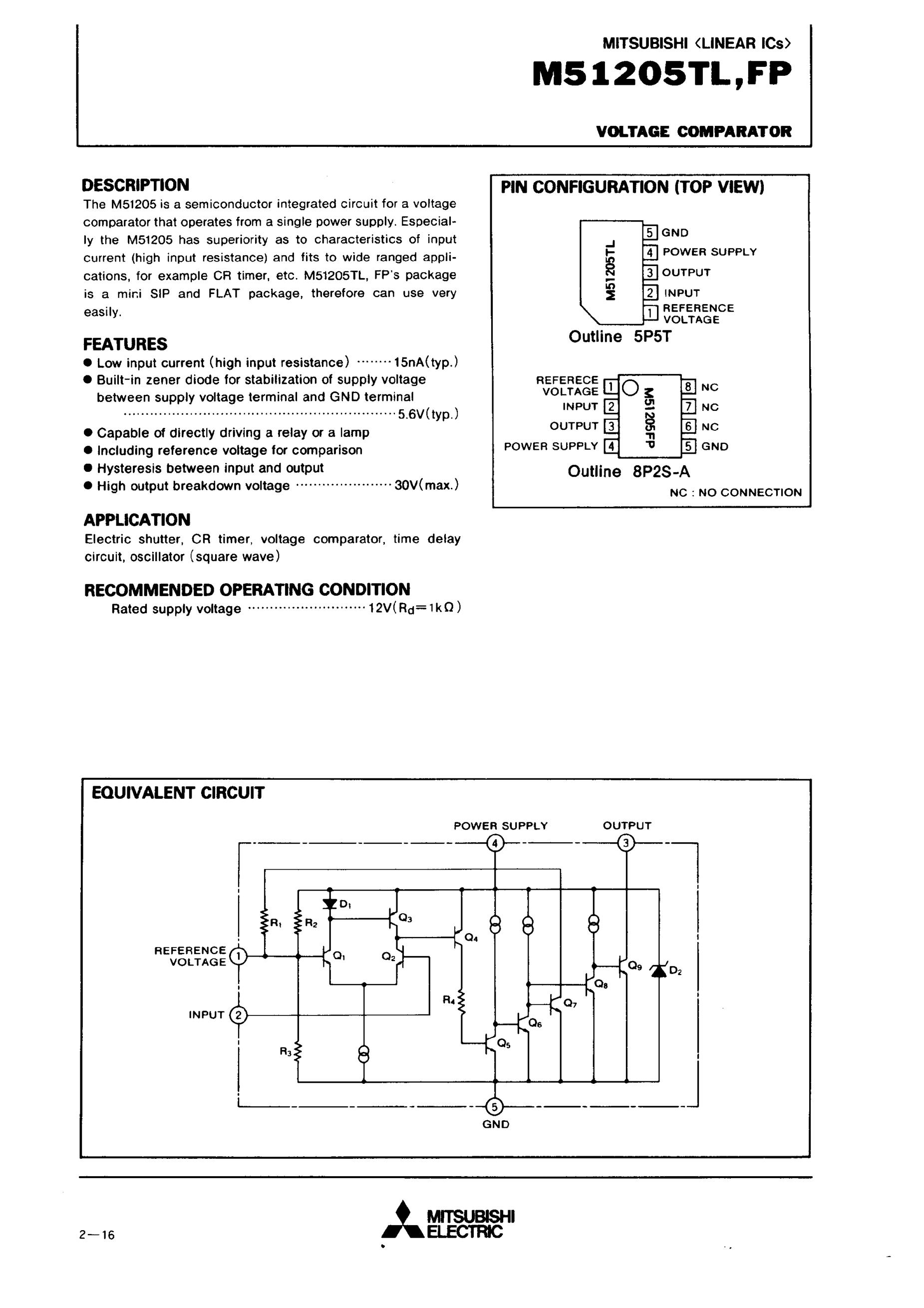 M51202TL's pdf picture 1