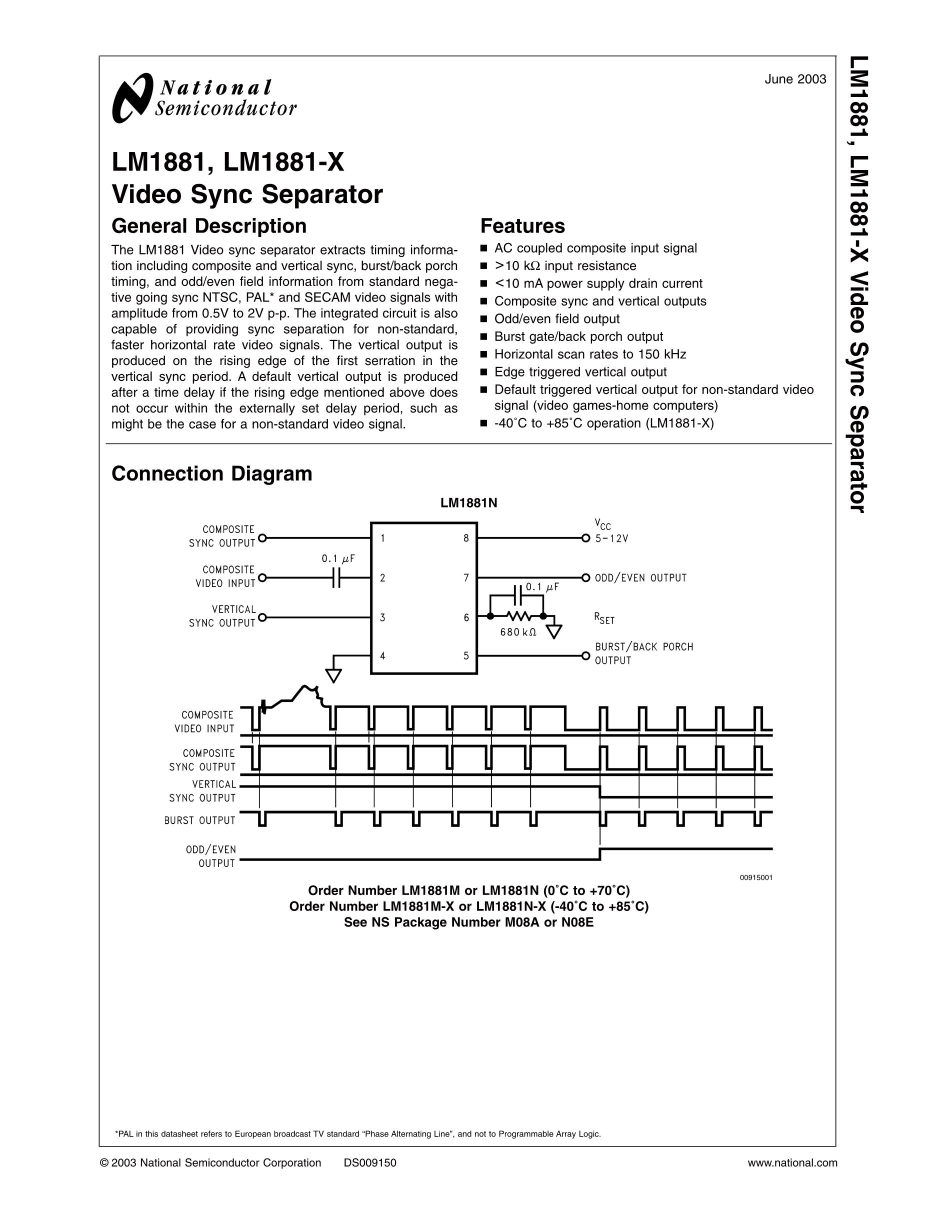 LM1881M's pdf picture 1