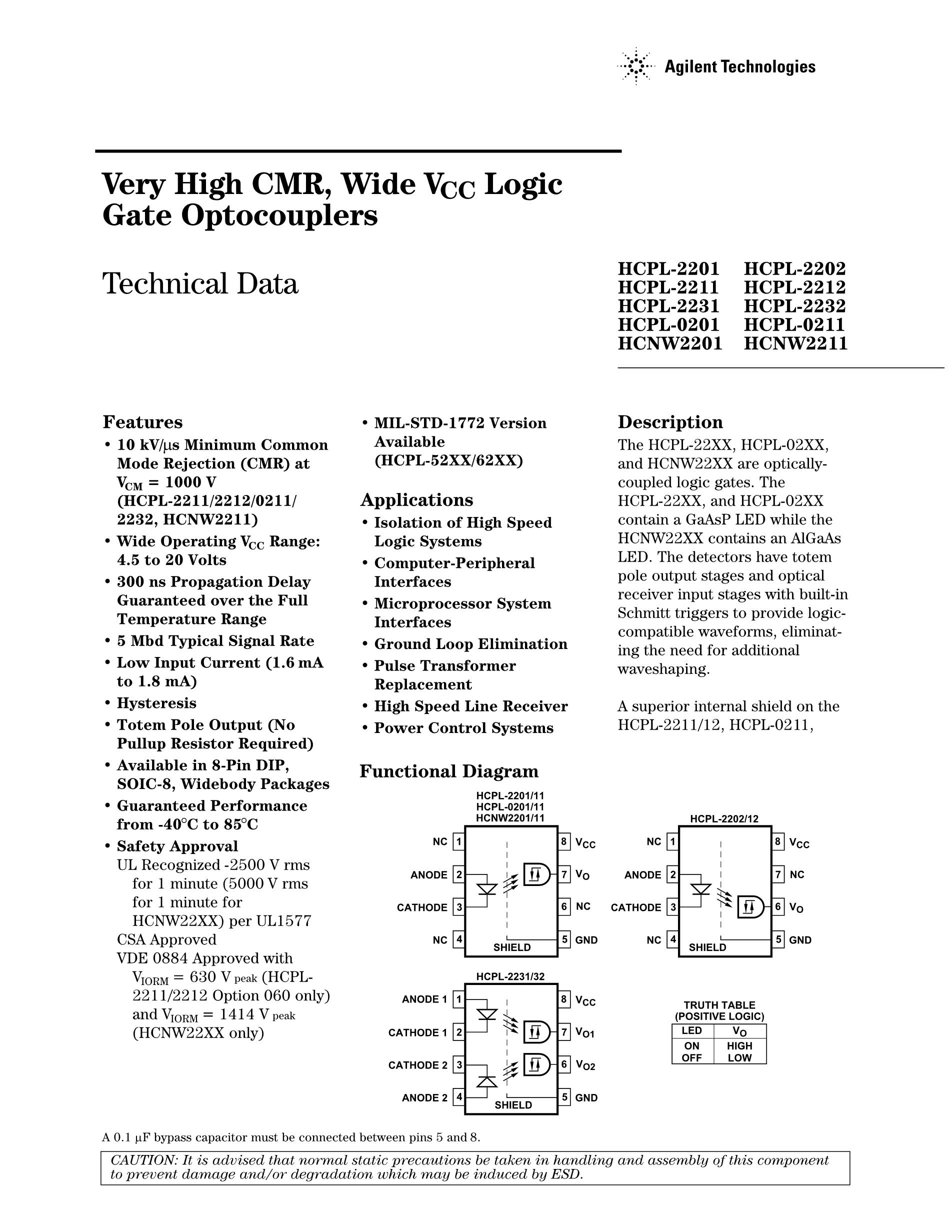 HCPL-2212's pdf picture 1