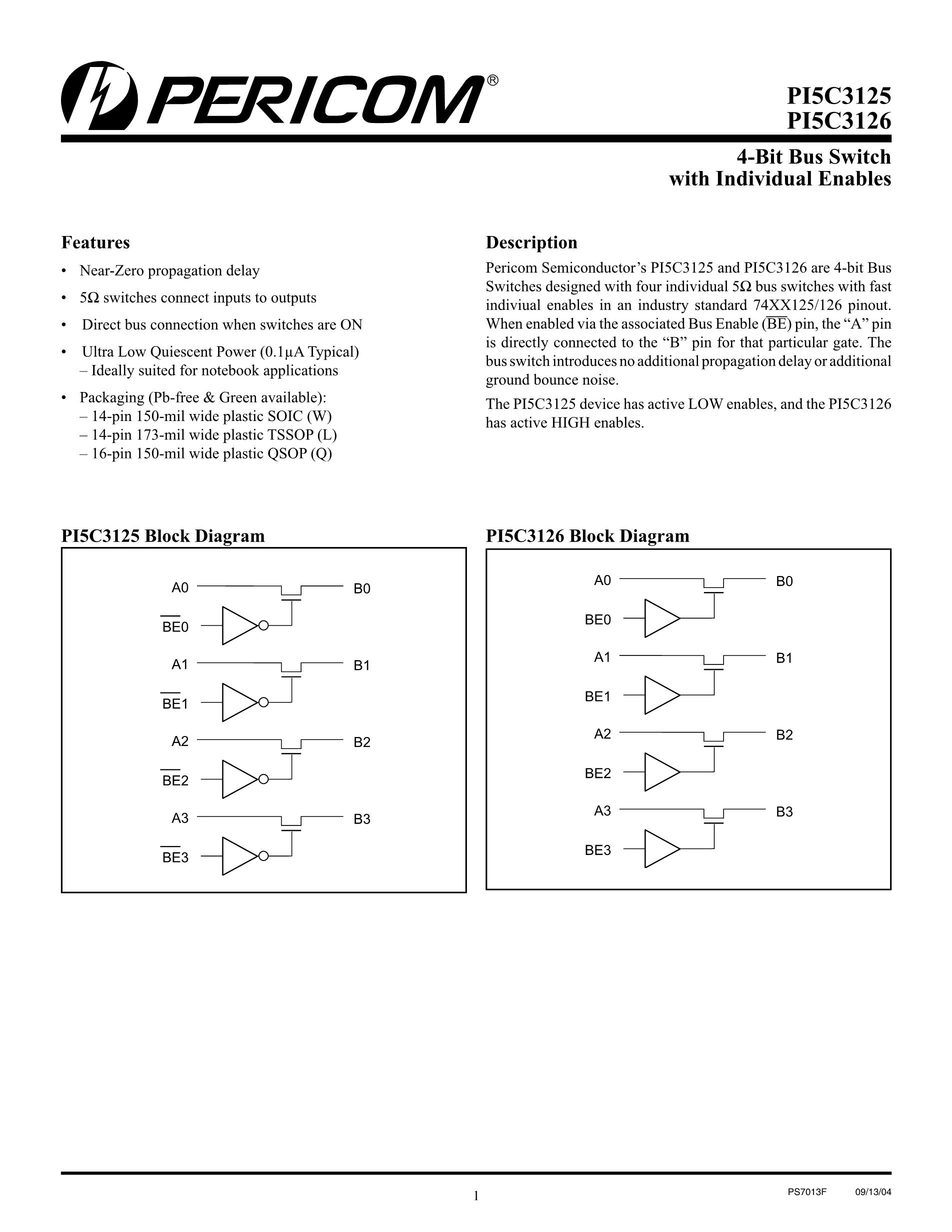 PI5C16292AX's pdf picture 1
