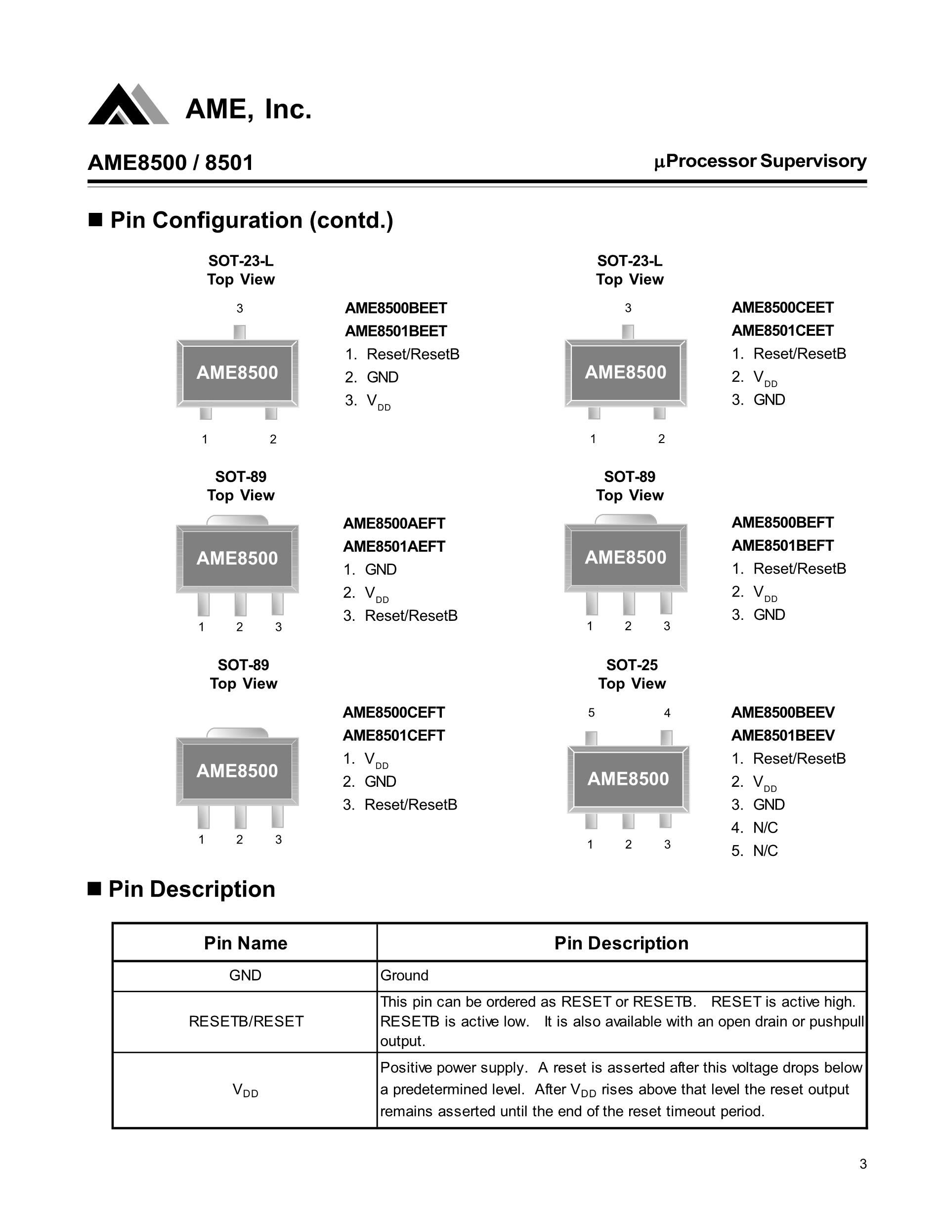 AME8805GEFT's pdf picture 3
