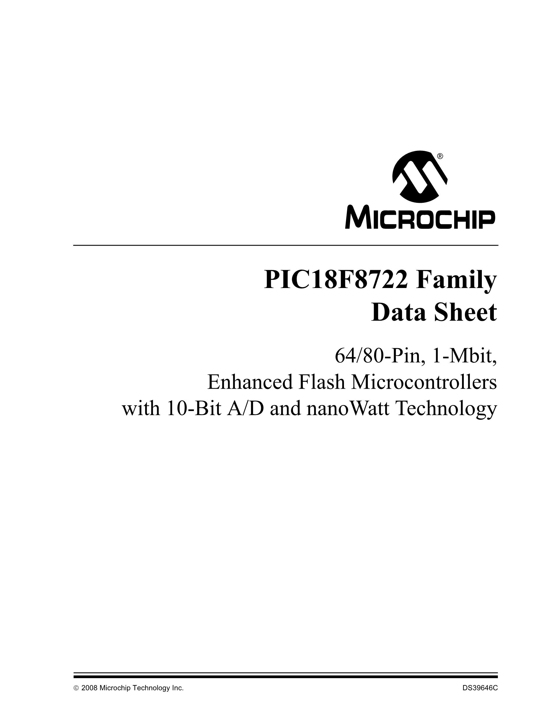 PIC16C64AT-20/PQ's pdf picture 1